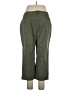 Lands' End Solid Green Casual Pants Size 14 - photo 2