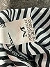 Commense 100% Polyester Stripes Black Long Sleeve Blouse Size M - photo 9