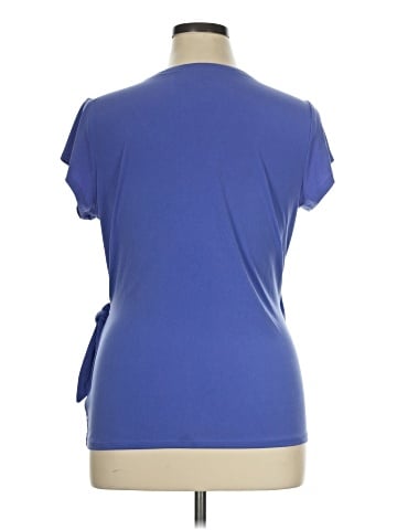 Tahari Short Sleeve Blouse (view 2)