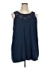 Torrid Blue Sleeveless Blouse Size 4X Plus (4) - photo 1