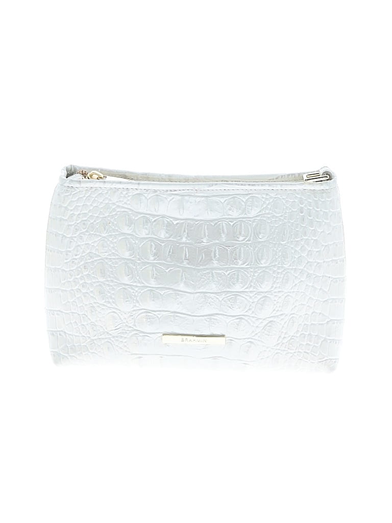 Pre-owned Brahmin Shoulder Bag In White