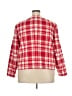 J.Crew Collection Plaid Red Blazer Size 24 - photo 2