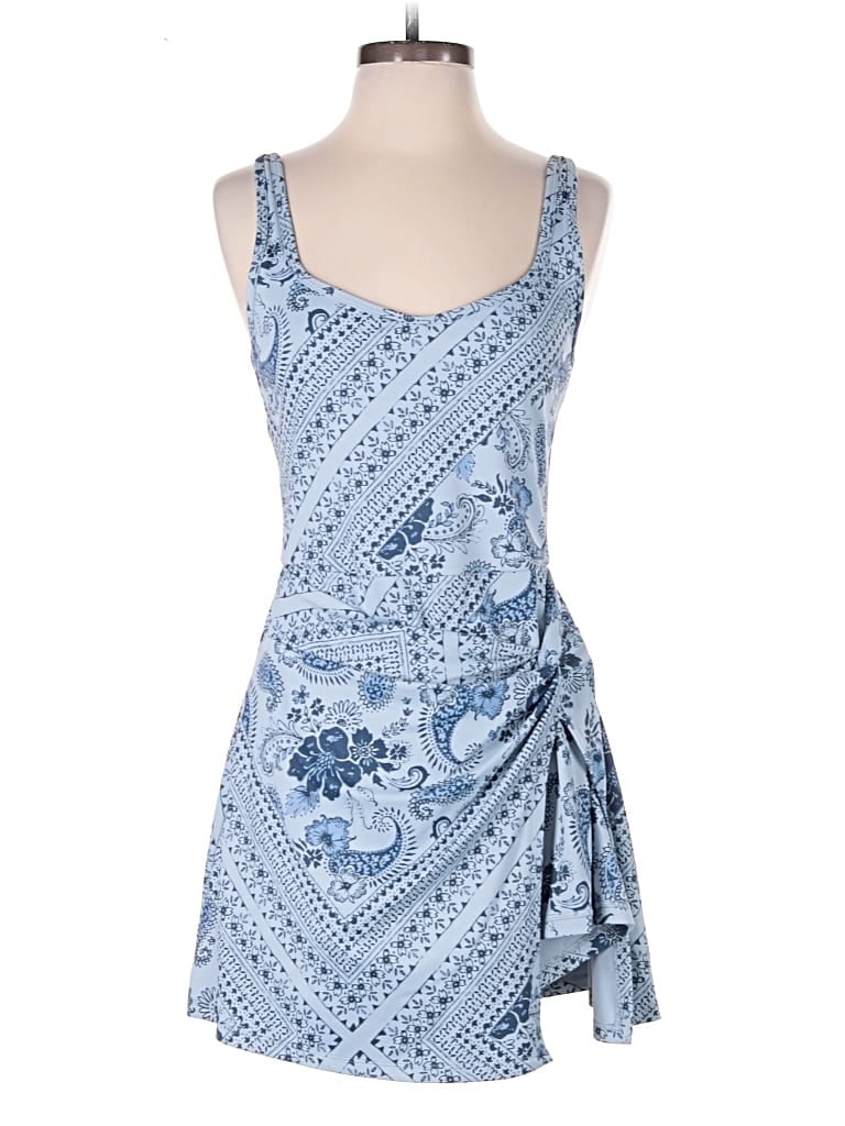 Pre-owned Ypb Casual Dress In Blue