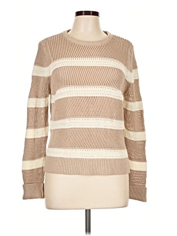 White + Warren Pullover Sweater (view 1)