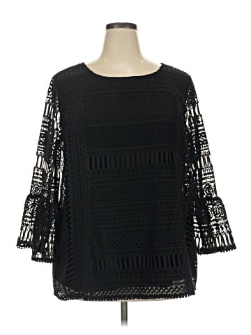 Alfani 3/4 Sleeve Blouse (view 1)