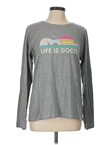 Life Is Good Long Sleeve T-Shirt (view 1)