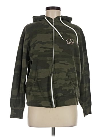 Ivory Ella Zip Up Hoodie (view 1)