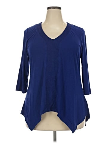 Adrianna Papell 3/4 Sleeve Top (view 1)