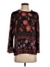 Neiman Marcus 100% Polyester Black Long Sleeve Blouse Size S - photo 1
