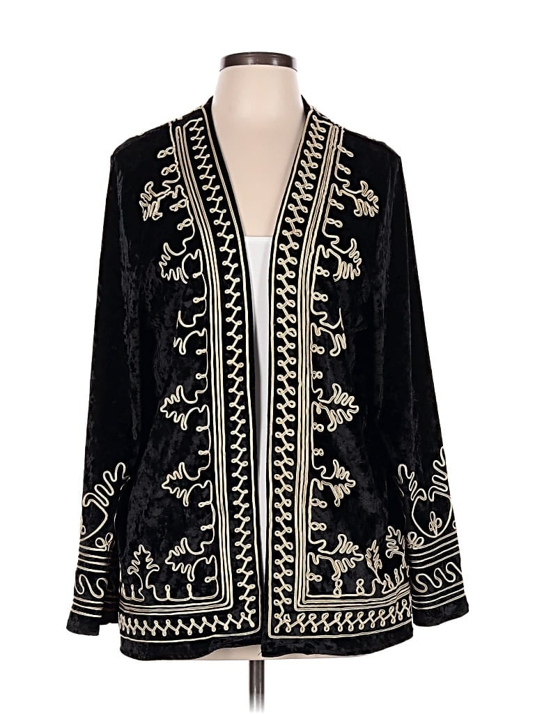 Pre-owned 4si3nna Kimono In Black