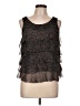 Brooklyn Industries 100% Polyester Brown Tank Top Size 4 - photo 1