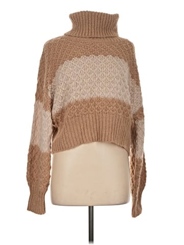 Cotton Candy LA Turtleneck Sweater (view 1)