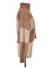 Cotton Candy LA Color Block Tan Turtleneck Sweater Size M - photo 4