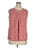 Croft & Barrow Red Sleeveless Blouse Size XL - photo 1