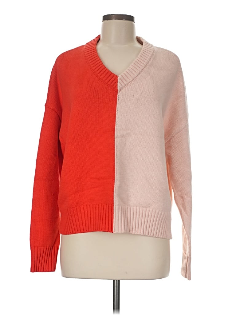 Pre-owned Kerri Rosenthal Pullover Sweater In Red