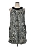 AB Studio Graphic Black Casual Dress Size XL - photo 1