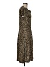 Talbots Animal Print Brown Casual Dress Size M - photo 4