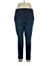 Gap Solid Blue Jeans Size 16 - photo 1