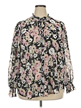 Torrid Long Sleeve Blouse (view 1)