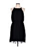 Blue Rain 100% Polyester Solid Black Casual Dress Size L - photo 1