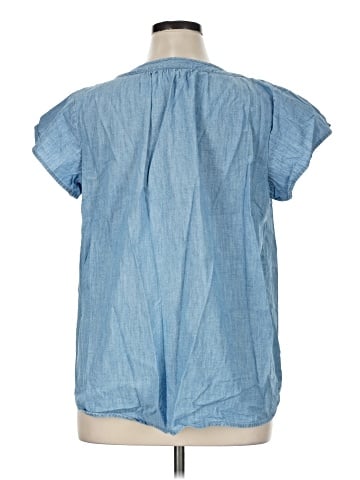 St. John's Bay Short Sleeve Blouse (view 2)
