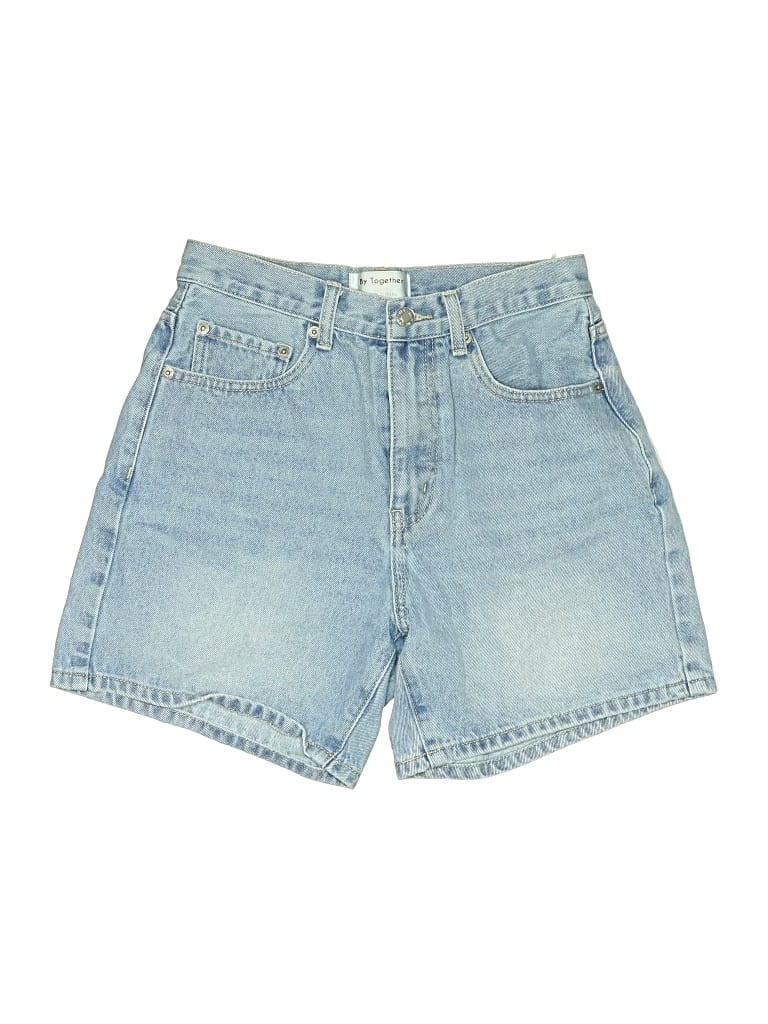 Pre-owned By Together Denim Shorts In Blue