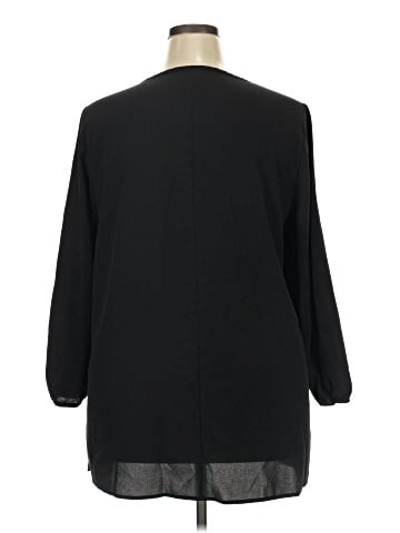 Lane Bryant Outlet 3/4 Sleeve Blouse (view 2)