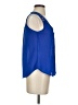 Mine Blue Sleeveless Blouse Size S - photo 4