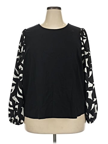 Nine West Long Sleeve Blouse (view 1)