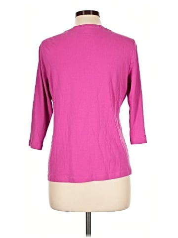 St. John's Bay 3/4 Sleeve Top (view 2)