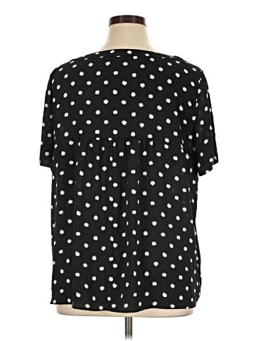 Ann Taylor LOFT Short Sleeve Blouse (view 2)