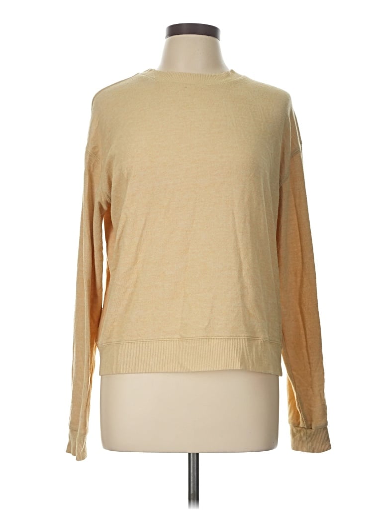Pre-owned Double Zero Long Sleeve T-shirt In Gold