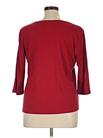 St. John's Bay 3/4 Sleeve T-Shirt (view 2)