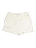 Assorted Brands 100% Polyester Solid Ivory Shorts Size L - photo 1