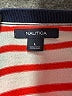 Nautica 100% Cotton Stripes White Pullover Sweater Size L - photo 4