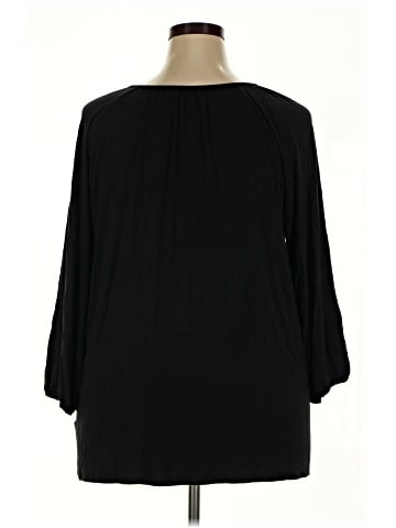 Croft & Barrow 3/4 Sleeve Blouse (view 2)