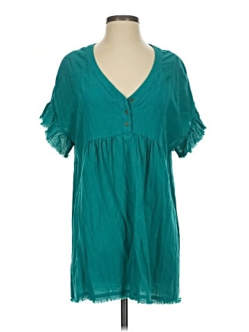 Umgee Short Sleeve Blouse (view 1)