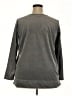 Woman Within 100% Polyester Gray Sweatshirt Size 18 (L) - photo 2