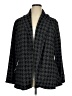 Coldwater Creek Houndstooth Gray Coat Size 1X - photo 1