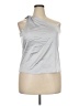 Boston Proper Silver Sleeveless Top Size 18 - photo 1