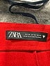 Zara Solid Red Skort Size XS - photo 3