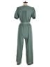Monteau 100% Polyester Solid Green Jumpsuit Size L - photo 2
