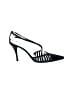 Stuart Weitzman 100% Leather Black Heels Size 8 1/2 - photo 1