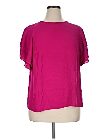 Worthington Short Sleeve Blouse (view 1)