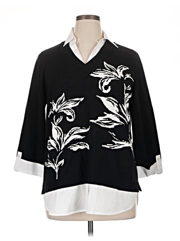 Chico's 3/4 Sleeve Blouse (view 1)