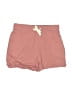 Assorted Brands 100% Cotton Solid Blue Pink Shorts Size 6X - photo 1