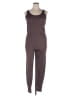 Gap Fit Solid Brown Jumpsuit Size XL (tall) - photo 1