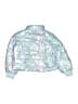 Shein Metallic Silver Snow Jacket Size 6 - photo 2