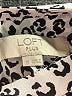 Ann Taylor LOFT 100% Polyester Animal Print Gray Long Sleeve Blouse Size 18 - photo 7