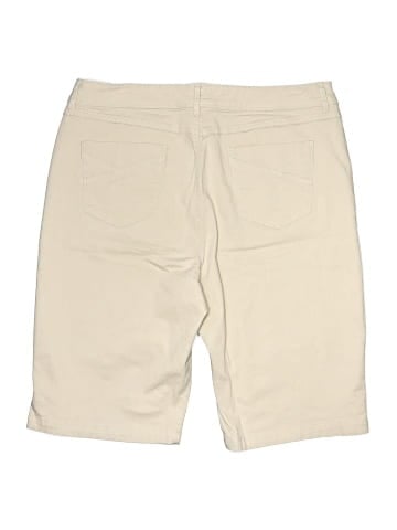 Gloria Vanderbilt Khaki Shorts (view 2)